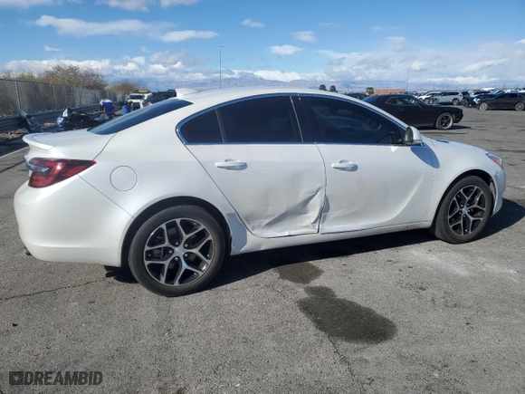 2017 Buick Regal Sport Touring with VIN 2G4GL5EX5H9148618, listed as a Copart auction lot 48119185 with 44,647 mi miles and Salvage Title. Bid and sale history available at carsss.com. Image 3.