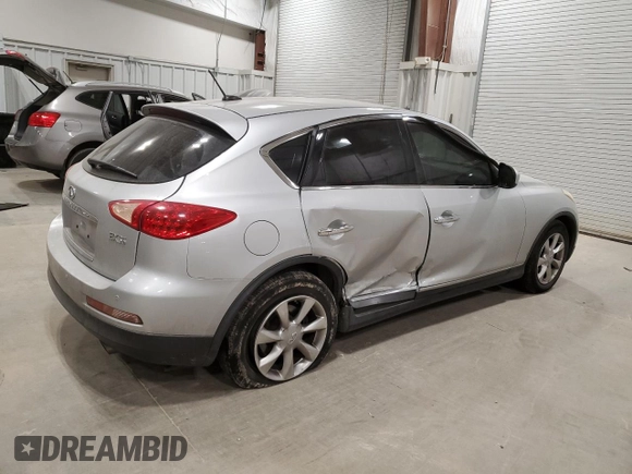 2008 Infiniti EX Journey with VIN JNKAJ09F48M352820, listed as a Copart auction lot 83404474 with 156,772 mi miles and Non Repairable. Bid and sale history available at DreamBid. Image 3.