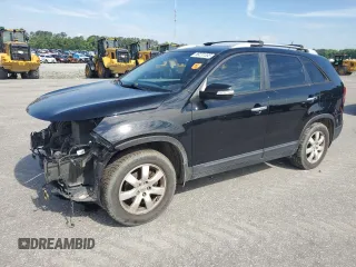 2013 Kia Sorento LX with VIN 5XYKT3A67DG323269, listed as a Copart auction lot 56231355 with 113,940 mi miles and Salvage title. Bid and sale history available at DreamBid. Image 1.