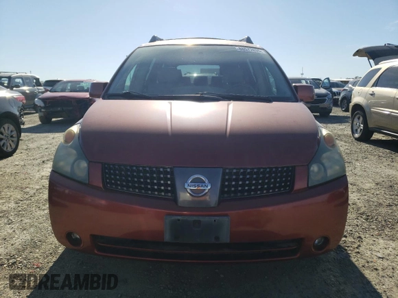 2004 Nissan Quest S z VIN 5N1BV28U94N343133, wystawiony jako Copart lot #88577635 z przebiegiem 96 158 mil mil oraz Czysty tytuł • Clean title. Historia ofert i sprzedaży dostępna na DreamBid. Obrazek 5.