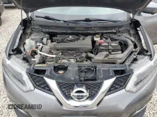 2016 Nissan Rogue S with VIN JN8AT2MV9GW152478, listed as a Copart auction lot 52906875 with 121,278 mi miles and Salvage Title. Bid and sale history available at carsss.com. Image 12.