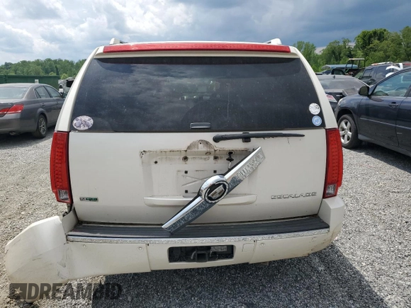 2012 Cadillac Escalade ESV Luxury with VIN 1GYS3HEF6CR134646, listed as a Copart auction lot 55392385 with 211,358 mi miles and Salvage title. Bid and sale history available at DreamBid. Image 6.