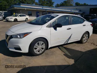 2022 Nissan Versa S z VIN 3N1CN8DV9NL855960, wystawiony jako Copart lot #73830144 z przebiegiem Nie podano mil oraz Szkoda całkowita • Salvage title. Historia ofert i sprzedaży dostępna na DreamBid. Obrazek 1.