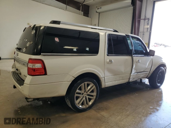 2016 Ford Expedition EL Platinum with VIN 1FMJK1LT3GEF05677, listed as a Copart auction lot 77033294 with 145,059 mi miles and Clean Title. Bid and sale history available at carsss.com. Image 3.