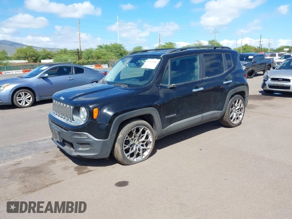 2016 Jeep Renegade Sport with VIN ZACCJAAW2GPD87710, listed as a IAAI auction lot 41763406 with 120,598 mi miles and . Bid and sale history available at DreamBid. Image 2.