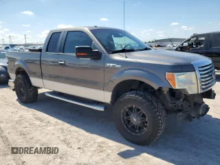 2011 Ford F-150 XL with VIN 1FTFX1CF3BFA39905, listed as a Copart auction lot 56494065 with 168,715 mi miles and Salvage title. Bid and sale history available at DreamBid. Image 4.
