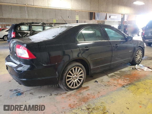 2008 Mercury Milan Premier with VIN 3MEHM08188R662665, listed as a Copart auction lot 45343885 with 248,477 mi miles and Salvage title. Bid and sale history available at DreamBid. Image 3.