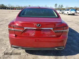 2019 Lexus LS with VIN JTHB51FF1K5007992, listed as a Copart auction lot 41453165 with 50,571 mi miles and Salvage Title. Bid and sale history available at carsss.com. Image 6.