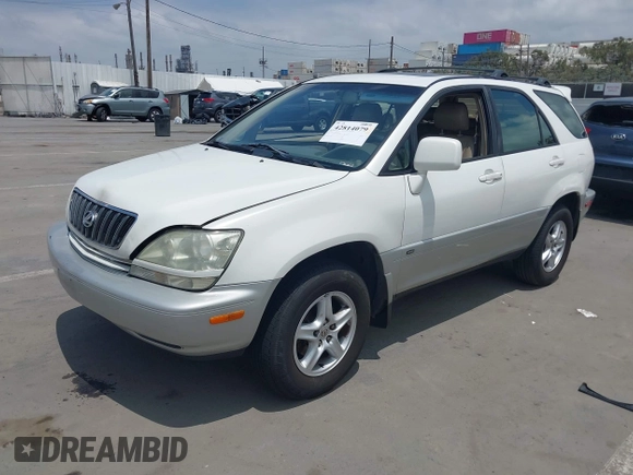 2002 Lexus RX 300 with VIN JTJGF10U420123290, listed as a IAAI auction lot 42814079 with 299,038 mi miles and . Bid and sale history available at DreamBid. Image 2.
