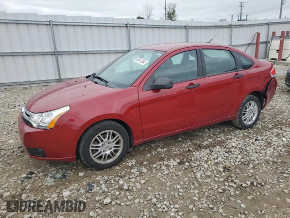 2011 Ford Focus SE with VIN 1FAHP3FNXBW188129, listed as a Copart auction lot 68641934 with 106,264 mi miles and Non Repairable. Bid and sale history available at carsss.com. Image 1.