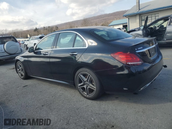 2020 Mercedes-Benz C 300 with VIN 55SWF8EBXLU328905, listed as a Copart auction lot 47097035 with 41,265 mi miles and Clean Title. Bid and sale history available at DreamBid. Image 2.