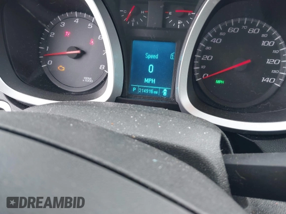 2012 Chevrolet Equinox LT w/1LT with VIN 2GNFLEE51C6244780, listed as a IAAI auction lot 41470402 with 214,916 mi miles. Bid and sale history available at carsss.com. Image 7.