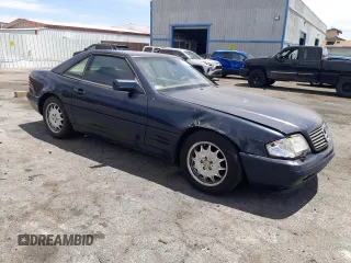 1998 Mercedes-Benz SL-Class with VIN WDBFA67F7WF160837, listed as a Copart auction lot 59065684 with 175,652 mi miles and Salvage Title. Bid and sale history available at carsss.com. Image 4.