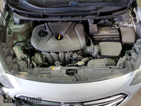 2016 Hyundai Elantra GT with VIN KMHD35LH2GU309734, listed as a Copart auction lot 50340645 with 0 mi miles and Salvage Title. Bid and sale history available at carsss.com. Image 11.