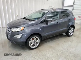 2021 Ford EcoSport SE with VIN MAJ3S2GE9MC445240, listed as a Copart auction lot 52133695 with 77,194 mi miles and Clean Title. Bid and sale history available at carsss.com. Image 1.
