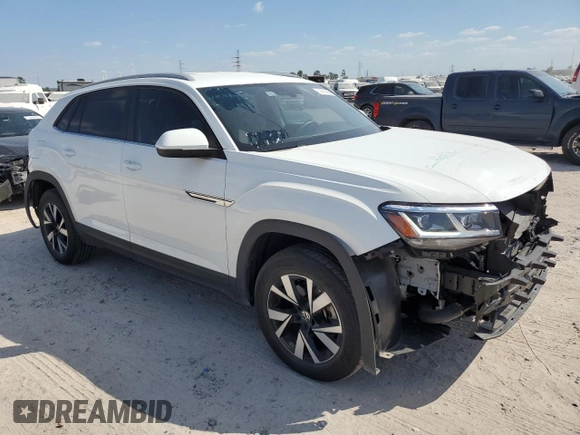 2022 Volkswagen Atlas SE with VIN 1V2LC2CA2NC229322, listed as a Copart auction lot 73057664 with 19,067 mi miles and Salvage title. Bid and sale history available at DreamBid. Image 4.
