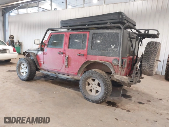 2011 Jeep Wrangler Unlimited Sport with VIN 1J4HA3H1XBL534312, listed as a IAAI auction lot 41030703 with 1 mi miles. Bid and sale history available at carsss.com. Image 3.