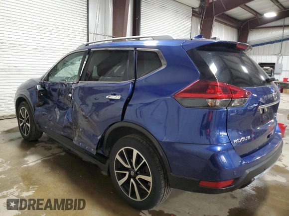 2019 Nissan Rogue SL with VIN 5N1AT2MV2KC752633, listed as a Copart auction lot 51119935 with 53,843 mi miles and Salvage Title. Bid and sale history available at carsss.com. Image 2.