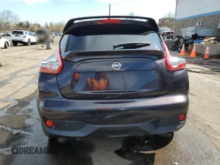 2015 Nissan Juke S with VIN JN8AF5MV6FT560090, listed as a Copart auction lot 53030815 with 107,603 mi miles and Salvage Title. Bid and sale history available at carsss.com. Image 6.