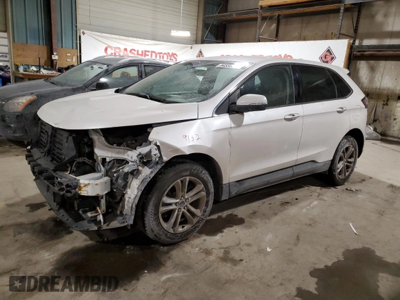 2018 Ford Edge Titanium with VIN 2FMPK4K97JBB36911, listed as a Copart auction lot 84558584 with 133,215 mi miles and Salvage Title. Bid and sale history available at carsss.com. Image 1.