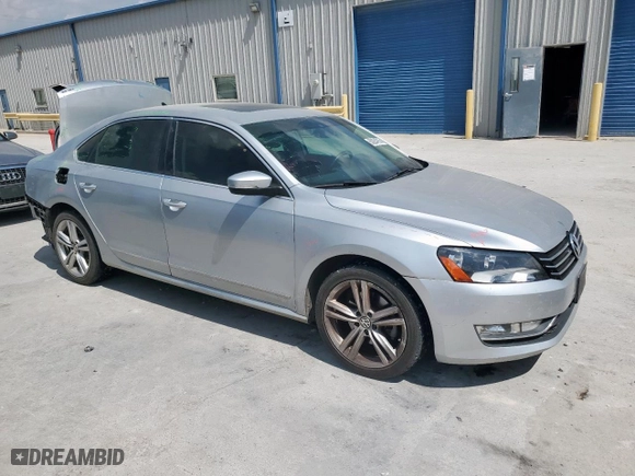 2015 Volkswagen Passat 1.8T SE w/Sunroof & Nav with VIN 1VWBT7A36FC049189, listed as a Copart auction lot 50264705 with 96,828 mi miles and Salvage Title. Bid and sale history available at carsss.com. Image 4.