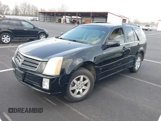 2008 Cadillac SRX AWD with VIN 1GYEE637980102048, listed as a IAAI auction lot 41848643 with 152,462 mi miles. Bid and sale history available at carsss.com. Image 2.