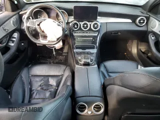 2015 Mercedes-Benz C-Class C 400 with VIN 55SWF6GB5FU010065, listed as a Copart auction lot 89392505 with 72,998 mi miles and Salvage Title. Bid and sale history available at carsss.com. Image 8.