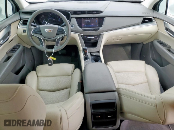 2017 Cadillac XT5 Luxury FWD with VIN 1GYKNBRS5HZ131517, listed as a Copart auction lot 60605595 with 130,522 mi miles and Clean title. Bid and sale history available at DreamBid. Image 8.
