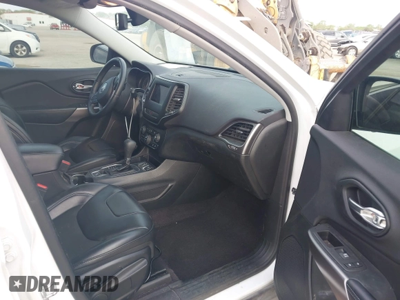2019 Jeep Cherokee Latitude Plus with VIN 1C4PJLLN2KD171347, listed as a IAAI auction lot 41912894 with 197,233 mi miles and . Bid and sale history available at DreamBid. Image 5.