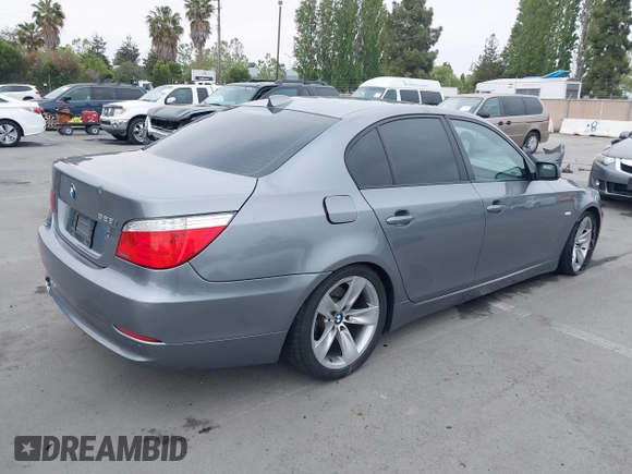 2008 BMW 5 Series 528i with VIN WBANU53528CT18322, listed as a IAAI auction lot 42167267 with 155,416 mi miles and . Bid and sale history available at carsss.com. Image 4.