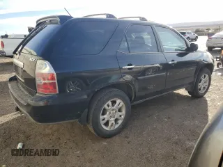 2004 Acura MDX Touring Pkg with VIN 2HNYD18654H514301, listed as a Copart auction lot 48808425 with 202,422 mi miles and Salvage Title. Bid and sale history available at carsss.com. Image 3.
