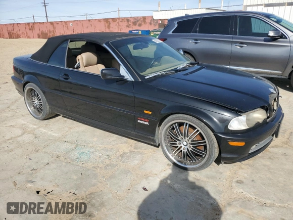 2002 BMW 3 Series 330Ci with VIN WBABS534X2JU95431, listed as a Copart auction lot 49928465 with 162,818 mi miles and Clean Title. Bid and sale history available at DreamBid. Image 4.