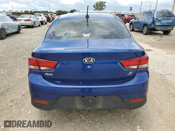 2018 Kia Rio S with VIN 3KPA24AB6JE085151, listed as a Copart auction lot 61552624 with 68,526 mi miles and Clean Title. Bid and sale history available at carsss.com. Image 6.