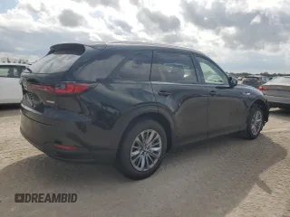 2025 Mazda CX-90 Preferred with VIN JM3KKBHDXS1217792, listed as a Copart auction lot 45724915 with 154 mi miles and Clean title. Bid and sale history available at DreamBid. Image 3.