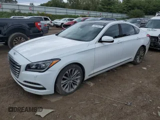 2015 Hyundai Genesis 3.8L with VIN KMHGN4JE5FU042940, listed as a Copart auction lot 69295674 with 132,524 mi miles and Clean Title. Bid and sale history available at carsss.com. Image 1.