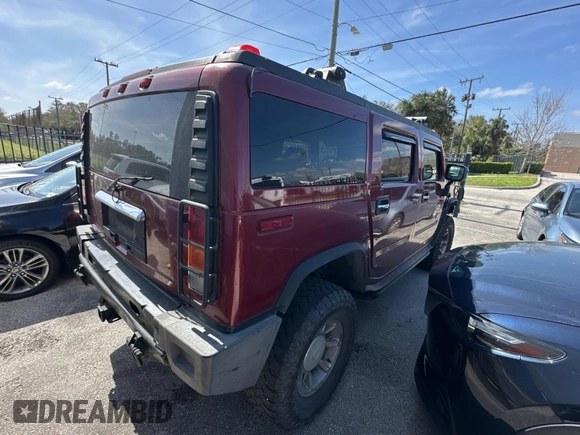 2003 Hummer H2 with VIN 5GRGN23U13H138614, listed as a Copart auction lot 46644595 with Not Provided miles and Clean Title. Bid and sale history available at carsss.com. Image 4.