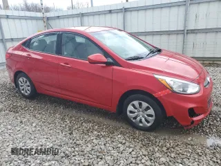 2017 Hyundai Accent SE z VIN KMHCT4AE3HU330723, wystawiony jako Copart lot #53052395 z przebiegiem 73 495 mil mil oraz Czysty tytuł • Clean title. Historia ofert i sprzedaży dostępna na DreamBid. Obrazek 4.