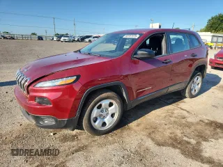 2015 Jeep Cherokee Sport with VIN 1C4PJLAB1FW711855, listed as a Copart auction lot 63757575 with 31,086 mi miles and Salvage title. Bid and sale history available at DreamBid. Image 1.