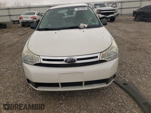 2010 Ford Focus S with VIN 1FAHP3EN6AW105277, listed as a Copart auction lot 49516855 with 0 mi miles and Salvage Title. Bid and sale history available at carsss.com. Image 12.