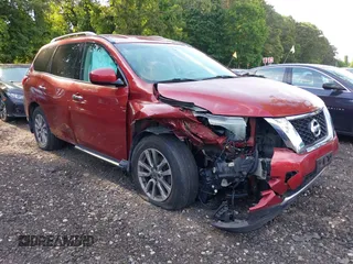 2015 Nissan Pathfinder S with VIN 5N1AR2MM8FC682289, listed as a IAAI auction lot 42604059 with 77,577 mi miles and . Bid and sale history available at DreamBid. Image 1.
