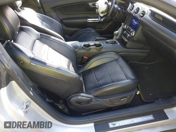 2019 Ford Mustang EcoBoost with VIN 1FA6P8TH9K5173906, listed as a IAAI auction lot 41343490 with 57,269 mi miles and . Bid and sale history available at carsss.com. Image 5.