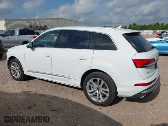 2025 Audi Q7 Premium Plus with VIN WA1LVBF78SD016144, listed as a IAAI auction lot 42784229 with 21,547 mi miles and . Bid and sale history available at DreamBid. Image 15.