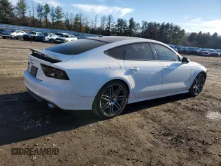 2014 Audi S7 Prestige with VIN WAUW2AFC7EN075619, listed as a Copart auction lot 82359884 with 142,987 mi miles and Salvage Title. Bid and sale history available at carsss.com. Image 3.