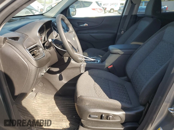 2024 Chevrolet Equinox LT with VIN 3GNAXUEG2RS116701, listed as a Copart auction lot 52525475 with 23,405 mi miles and Salvage Title. Bid and sale history available at DreamBid. Image 7.
