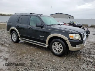 2006 Ford Explorer Eddie Bauer with VIN 1FMEU74886UA82608, listed as a Copart auction lot 51627325 with 267,882 mi miles and Salvage title. Bid and sale history available at DreamBid. Image 4.