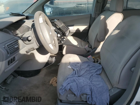 2007 Nissan Quest S with VIN 5N1BV28U47N120549, listed as a Copart auction lot 75402054 with 0 mi miles and Salvage Title. Bid and sale history available at carsss.com. Image 7.