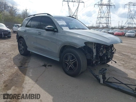 2024 Mercedes-Benz GLE 450 с VIN 4JGFB5KB6RA986105, выставлен на аукционе IAAI как лот 41907618 с пробегом 31 561 миль миль и . История ставок и продаж доступна на DreamBid. Изображение 1.