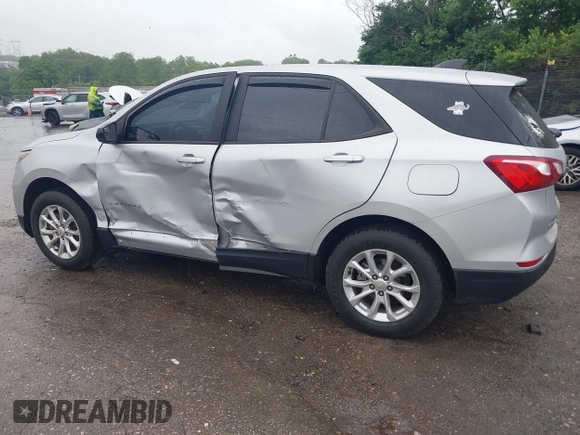 2020 Chevrolet Equinox LS z VIN 2GNAXSEV6L6178918, wystawiony jako IAAI lot #42312314 z przebiegiem 38 352 mil mil oraz . Historia ofert i sprzedaży dostępna na DreamBid. Obrazek 3.