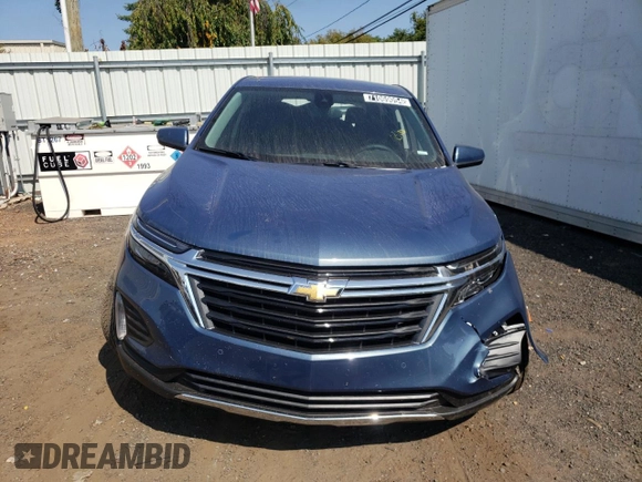 2024 Chevrolet Equinox LT with VIN 3GNAXUEG8RL364851, listed as a Copart auction lot 71069054 with Not Provided miles and Salvage Title. Bid and sale history available at DreamBid. Image 5.