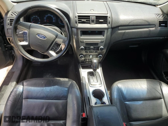 2011 Ford Fusion SEL with VIN 3FAHP0JA5BR340842, listed as a Copart auction lot 55117615 with 106,611 mi miles and Salvage Title. Bid and sale history available at DreamBid. Image 8.